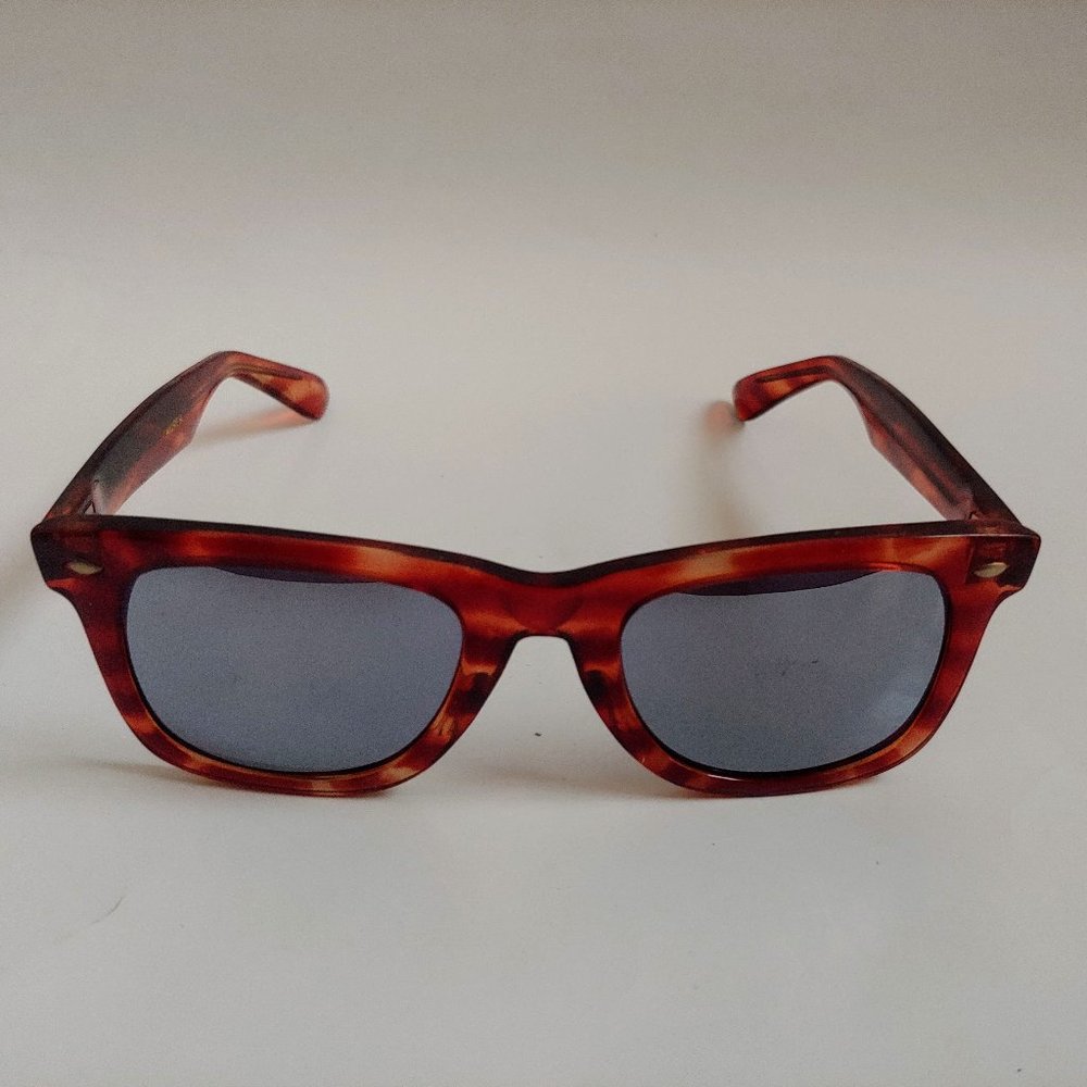 NWT True Vintage 90's Acetate Way fair Like Style Sport Sunglasses (S.Tortoise)